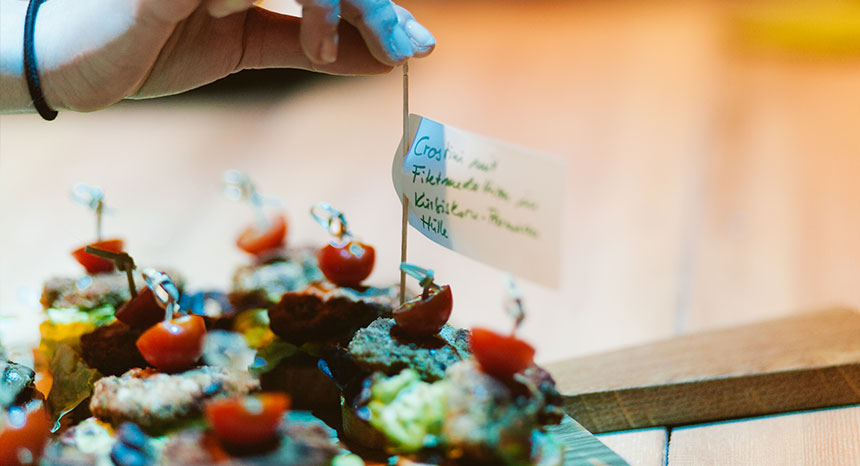 Business Catering Fingerfood & Canapes Impressionen | © mahl&zeit